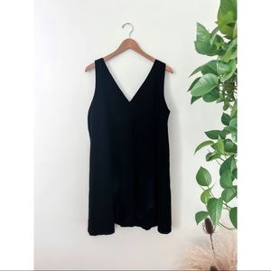 Everlane Black Sleeveless Shift A Line Dress
